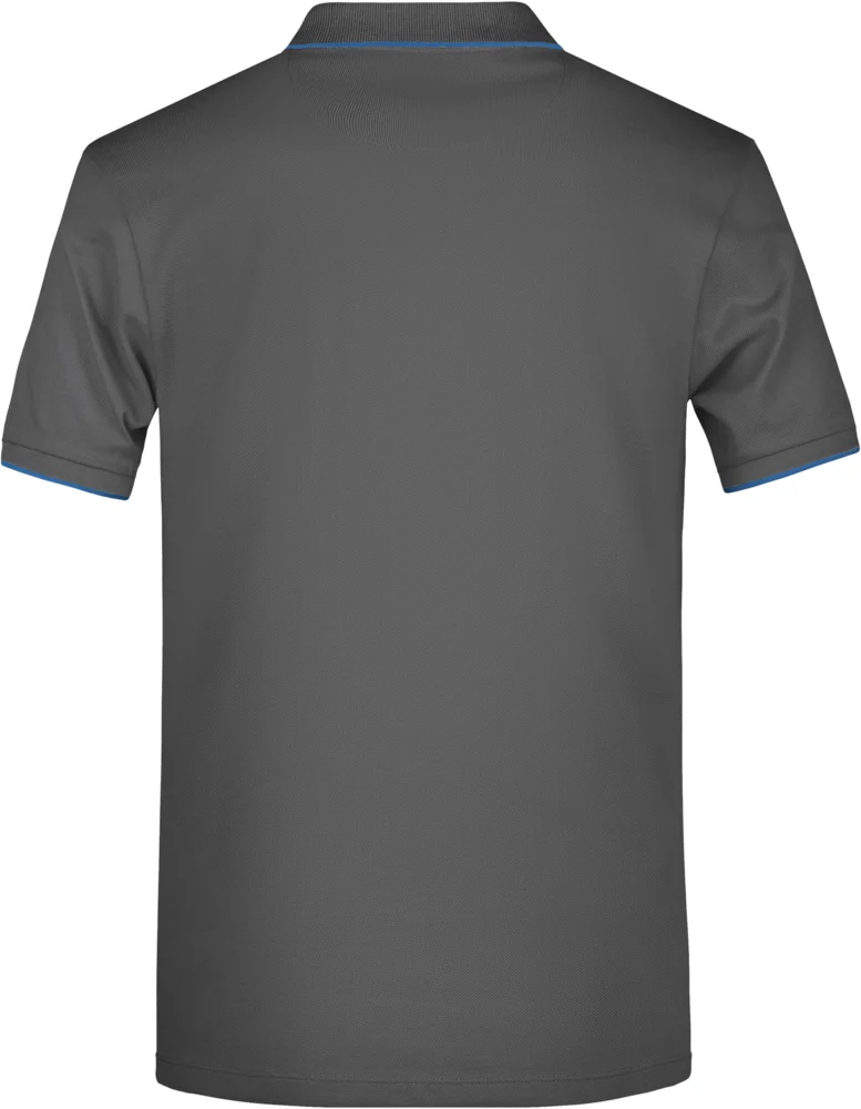 Herren Piqué Polo Stripe