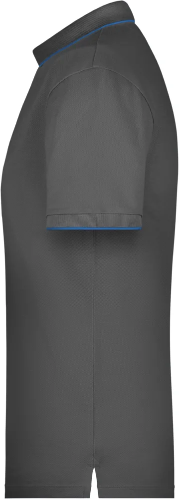 Herren Piqué Polo Stripe