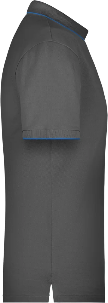 Herren Piqué Polo Stripe