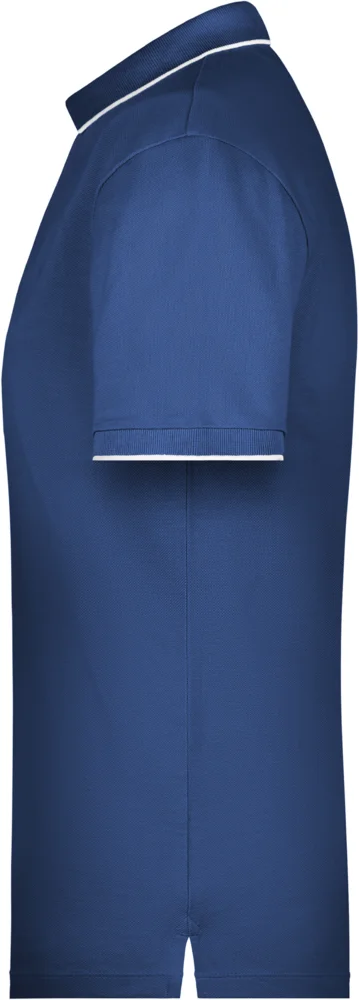 Herren Piqué Polo Stripe