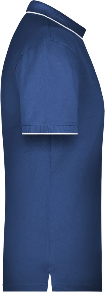 Herren Piqué Polo Stripe