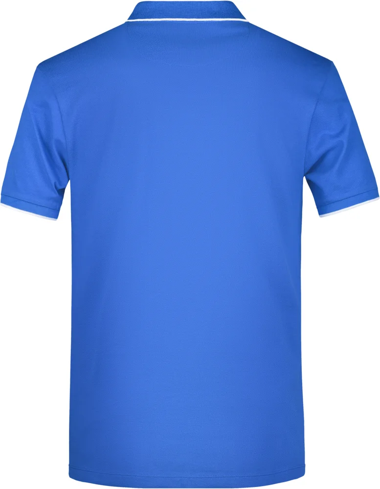 Herren Piqué Polo Stripe