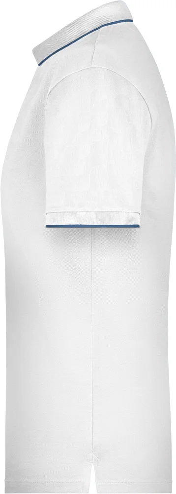 Herren Piqué Polo Stripe