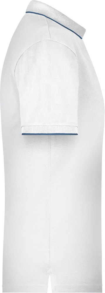 Herren Piqué Polo Stripe