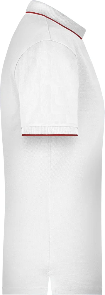 Herren Piqué Polo Stripe