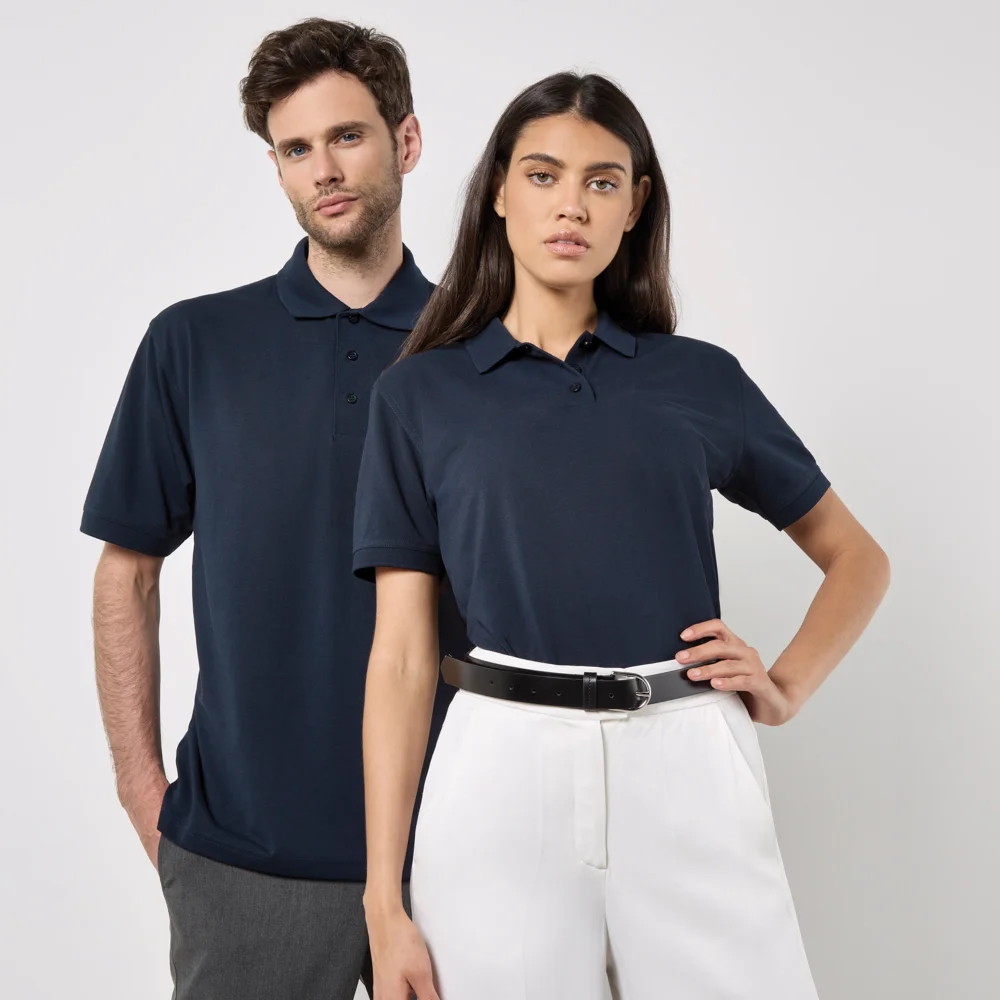 Herren Piqué Polo "Superwash"