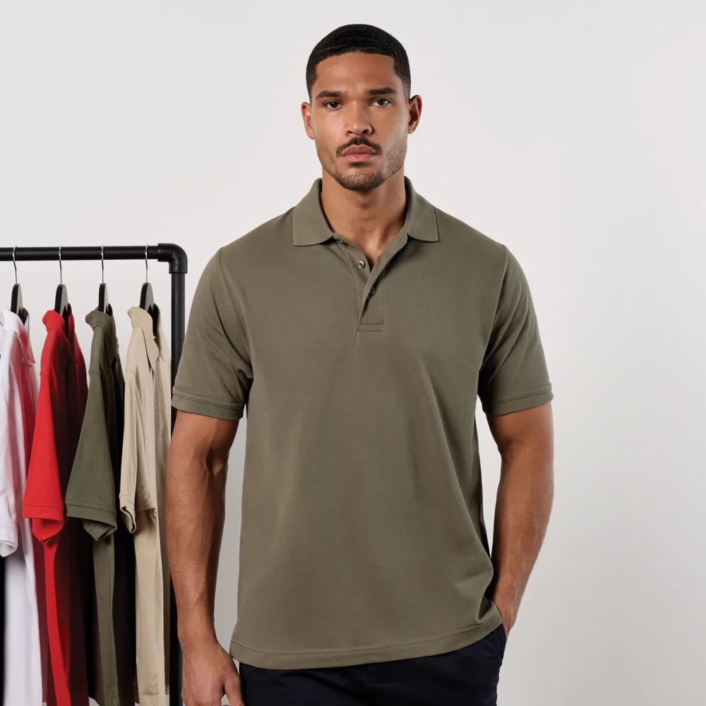 Men's Piqué Polo "Superwash"