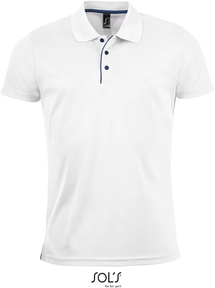 Herren Piqué Sport Polo