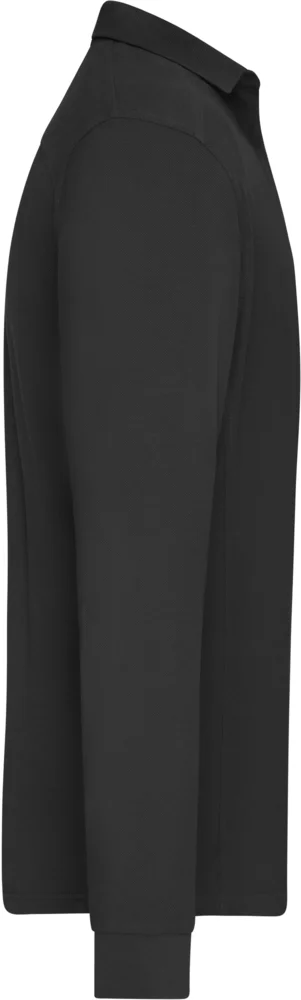 Men's piqué workwear polo long sleeve