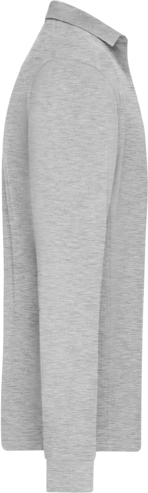 Men's piqué workwear polo long sleeve