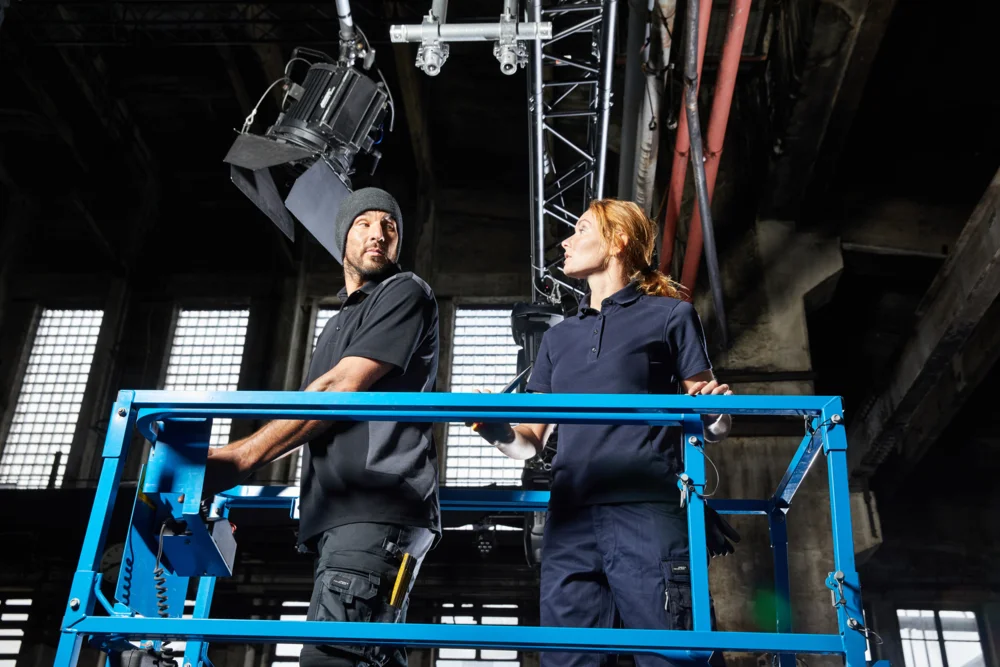Herren Piqué Workwear Polo "Strong"