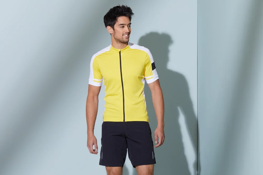 Men's Bike Shirt with Zip