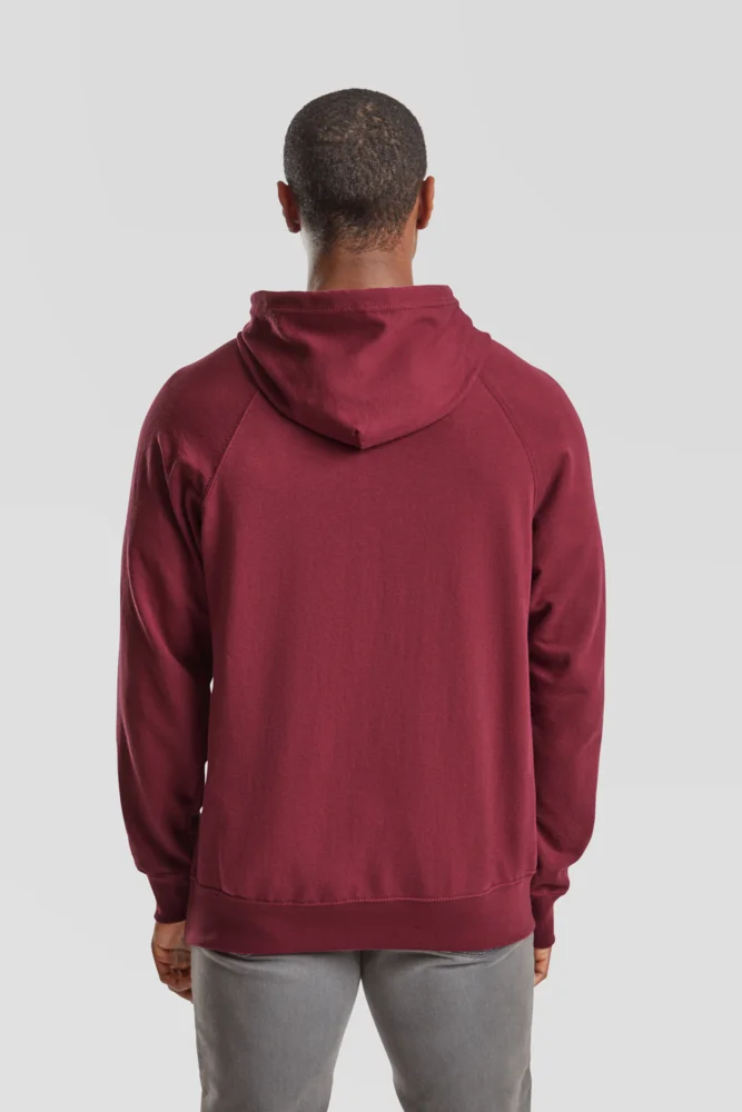 Men's Raglan Hooded Sweatshirt