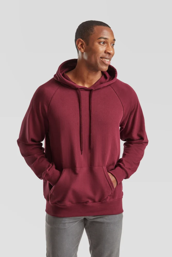 Men's Raglan Hooded Sweatshirt