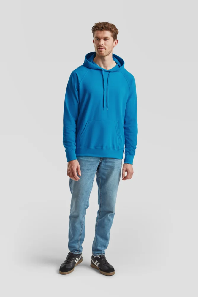 Men's Raglan Hooded Sweatshirt