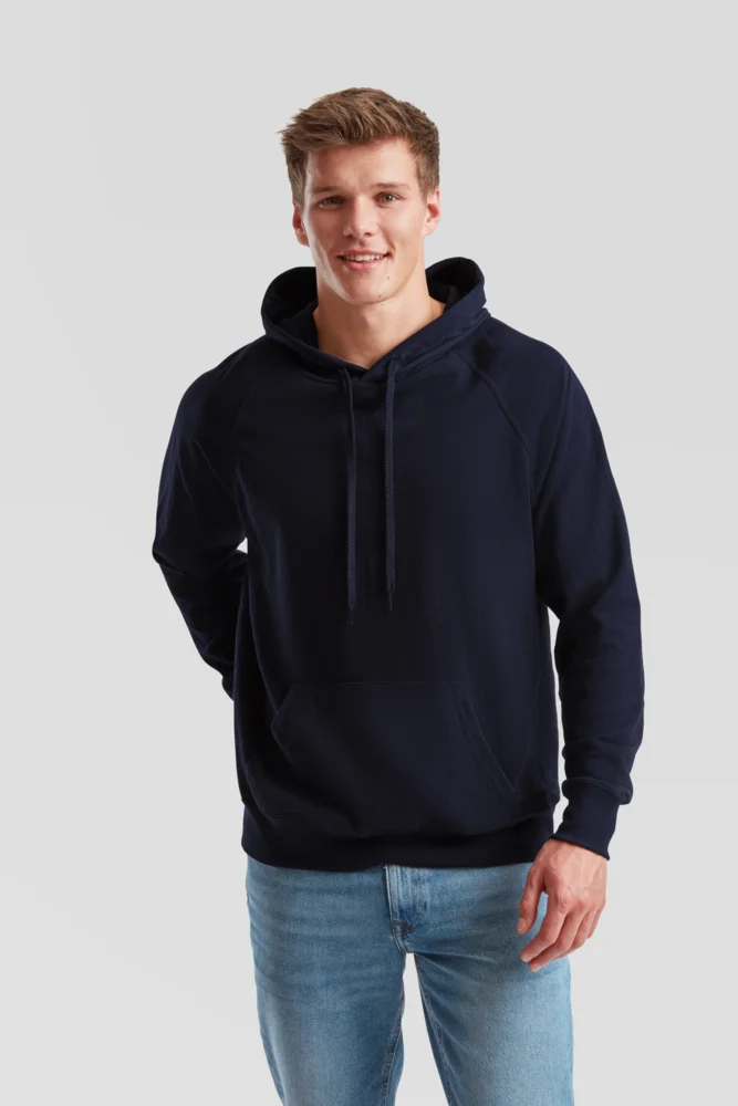 Men's Raglan Hooded Sweatshirt