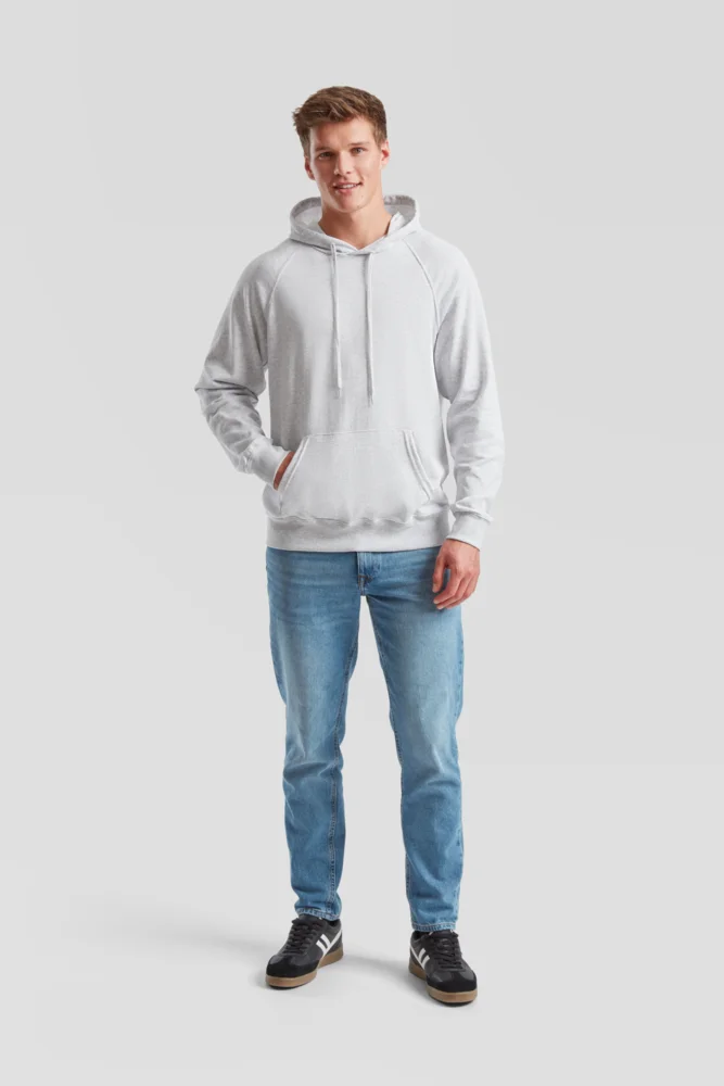 Men's Raglan Hooded Sweatshirt