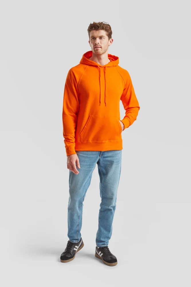 Men's Raglan Hooded Sweatshirt