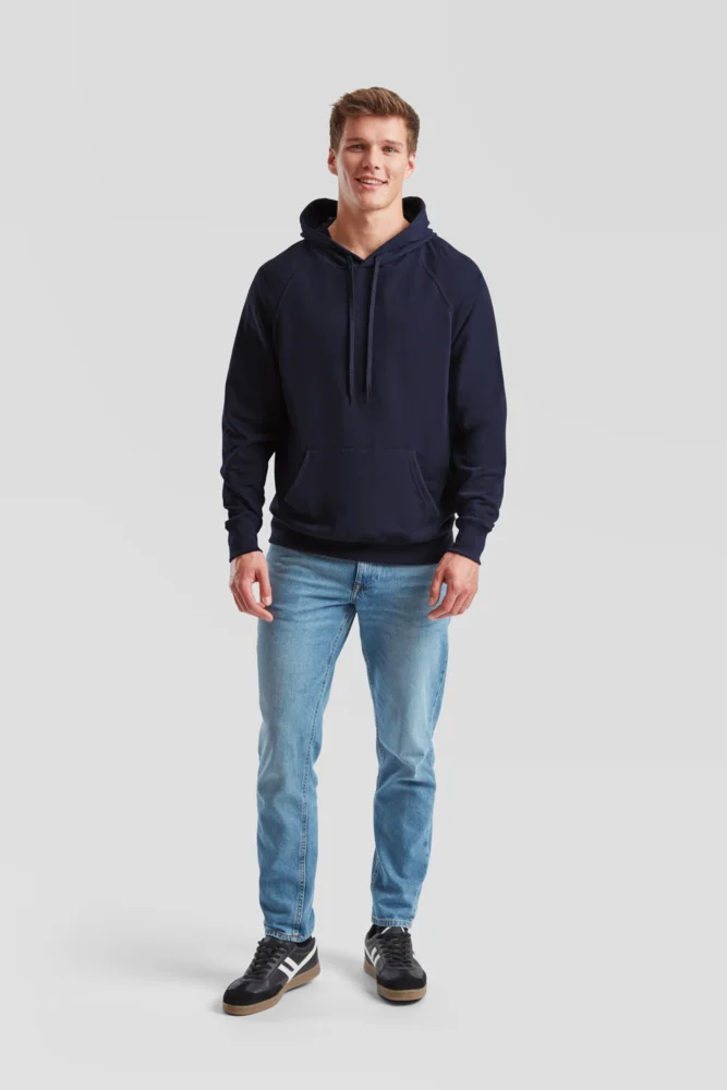Men's Raglan Hooded Sweatshirt