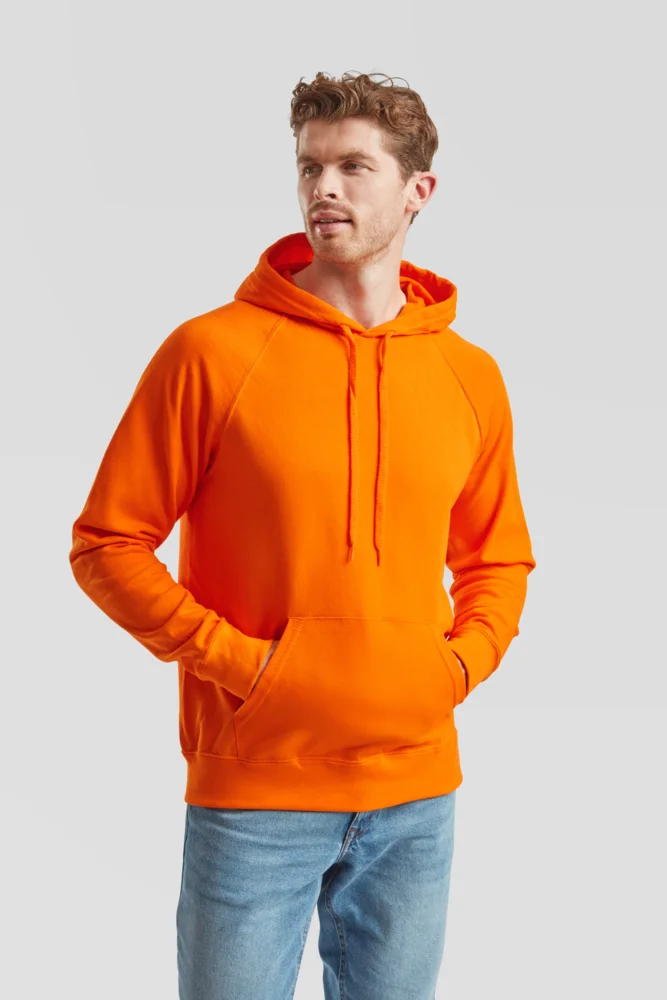 Men's Raglan Hooded Sweatshirt