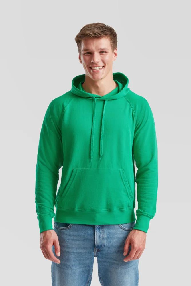 Men's Raglan Hooded Sweatshirt