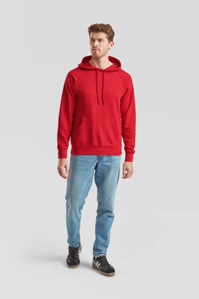 Men's Raglan Hooded Sweatshirt