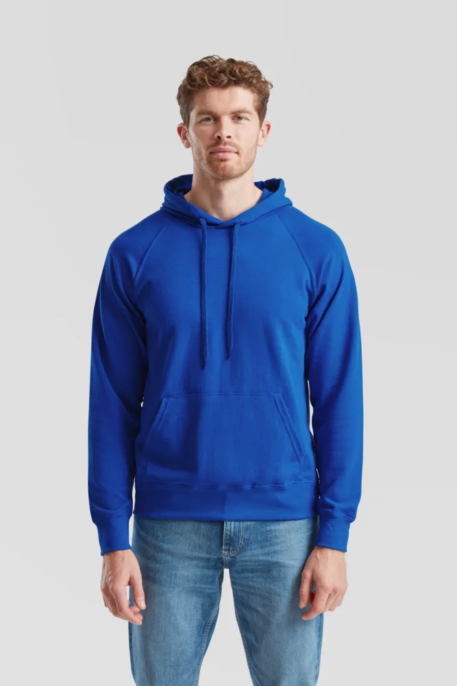 Men's Raglan Hooded Sweatshirt