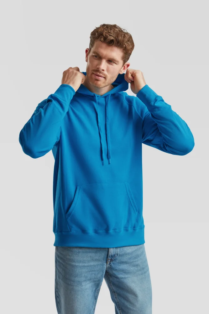 Men's Raglan Hooded Sweatshirt