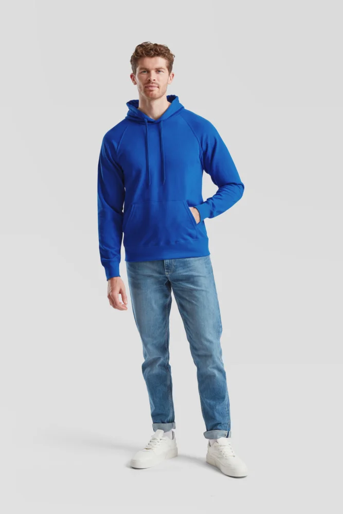 Men's Raglan Hooded Sweatshirt