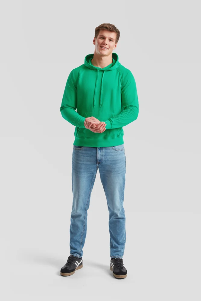 Men's Raglan Hooded Sweatshirt