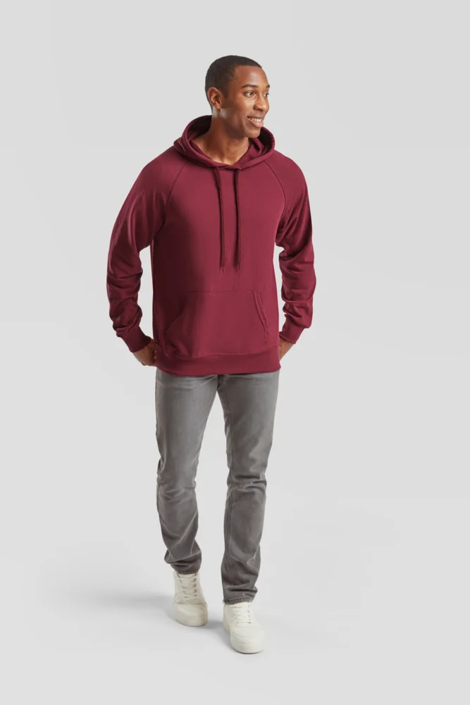 Men's Raglan Hooded Sweatshirt