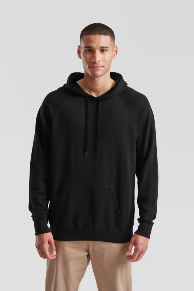 Men's Raglan Hooded Sweatshirt