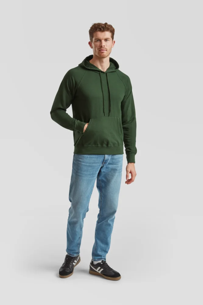Men's Raglan Hooded Sweatshirt