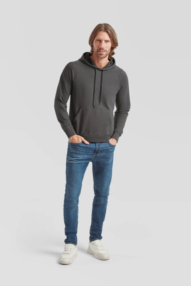 Men's Raglan Hooded Sweatshirt
