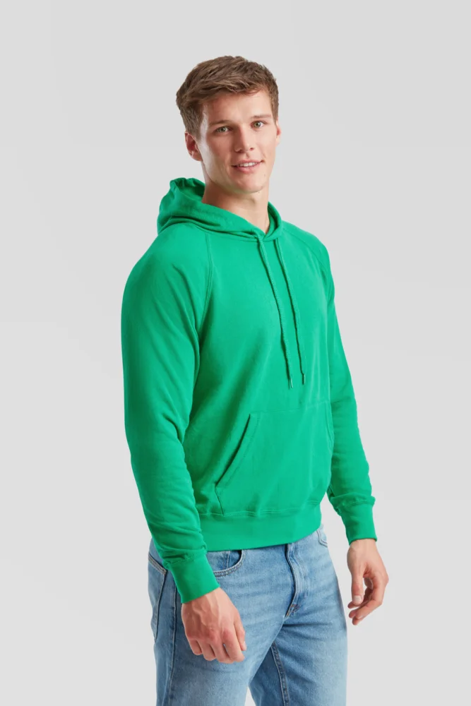 Men's Raglan Hooded Sweatshirt