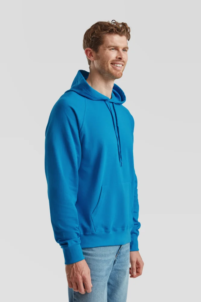 Men's Raglan Hooded Sweatshirt