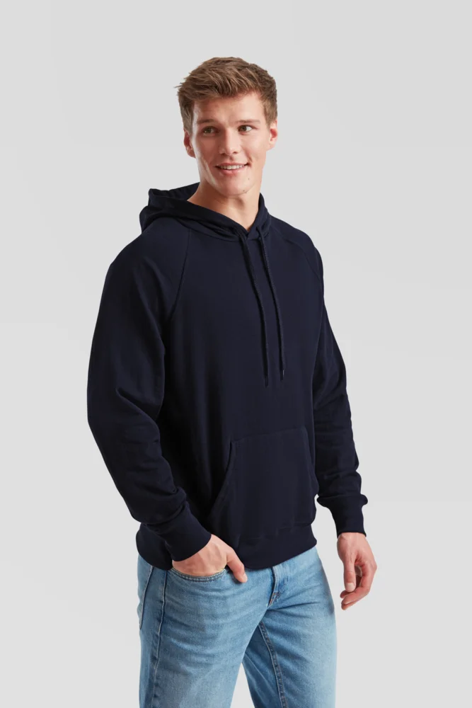 Men's Raglan Hooded Sweatshirt
