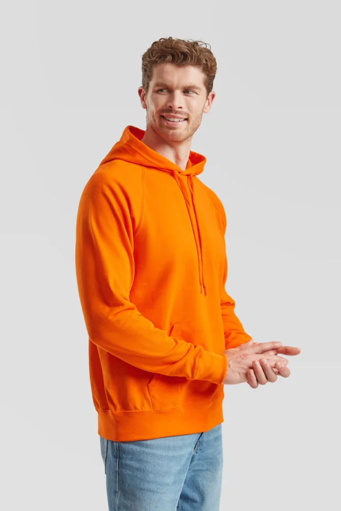 Men's Raglan Hooded Sweatshirt