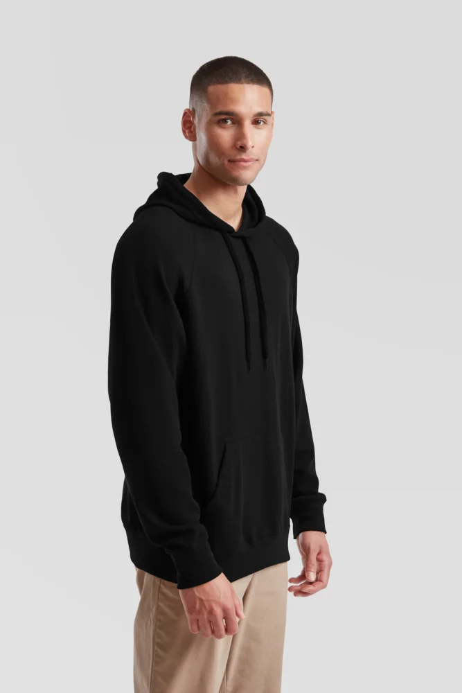 Men's Raglan Hooded Sweatshirt