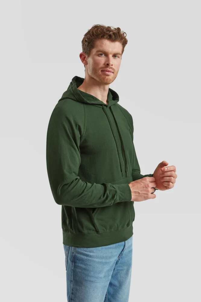 Men's Raglan Hooded Sweatshirt