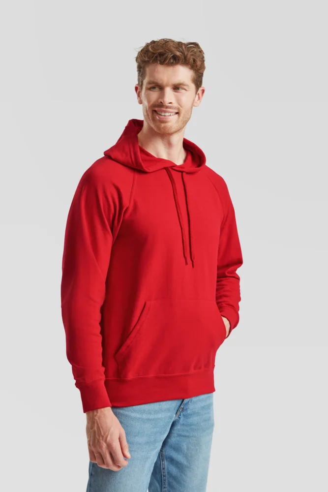 Men's Raglan Hooded Sweatshirt