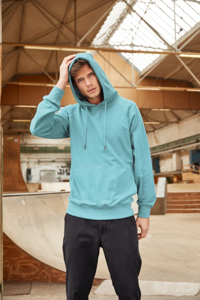 Herren Raglan Kapuzen Sweater