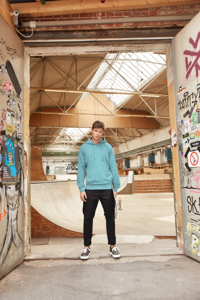 Herren Raglan Kapuzen Sweater