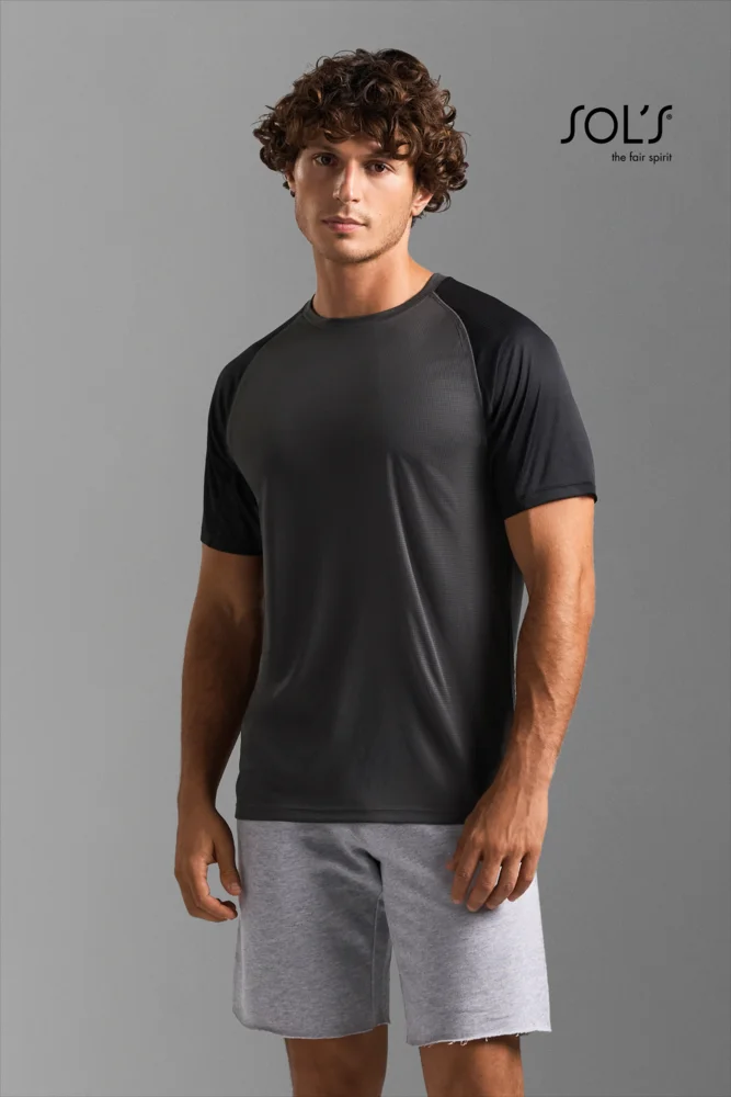 Herren Raglan Sport Shirt