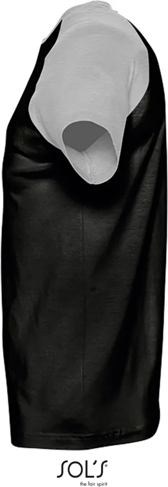 Herren Raglan T-Shirt 2-farbig