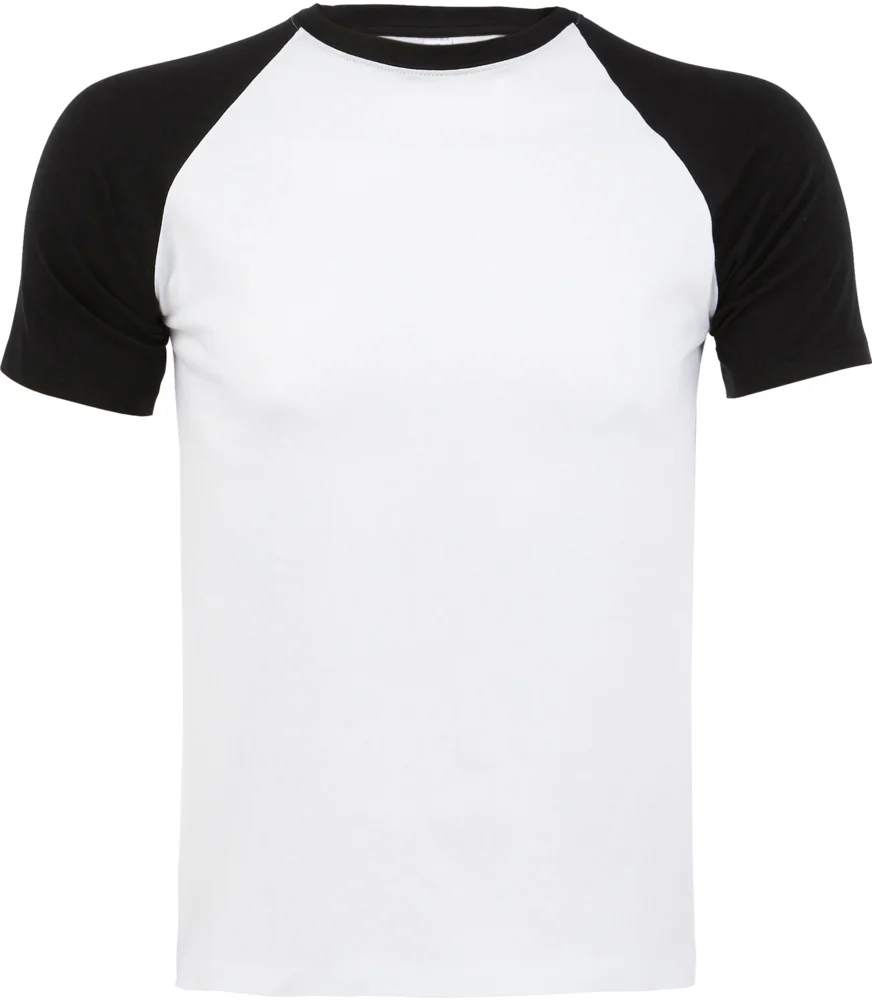 Herren Raglan T-Shirt 2-farbig