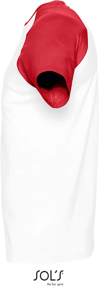 Herren Raglan T-Shirt 2-farbig