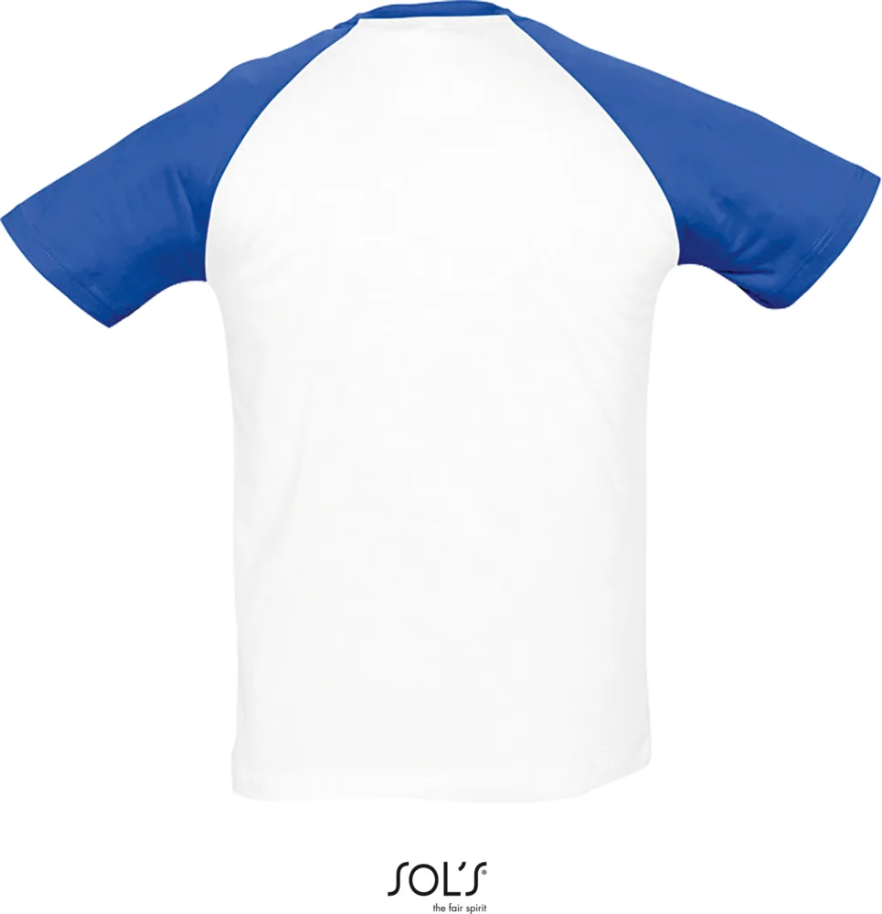 Herren Raglan T-Shirt 2-farbig
