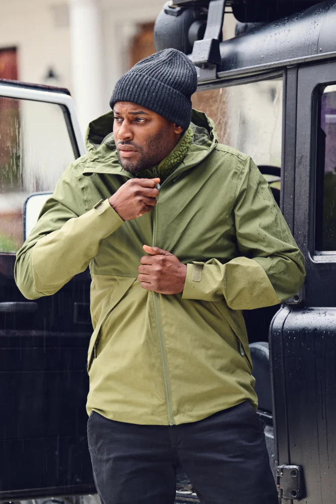 Men's Rain Jacket "Two-Tone"