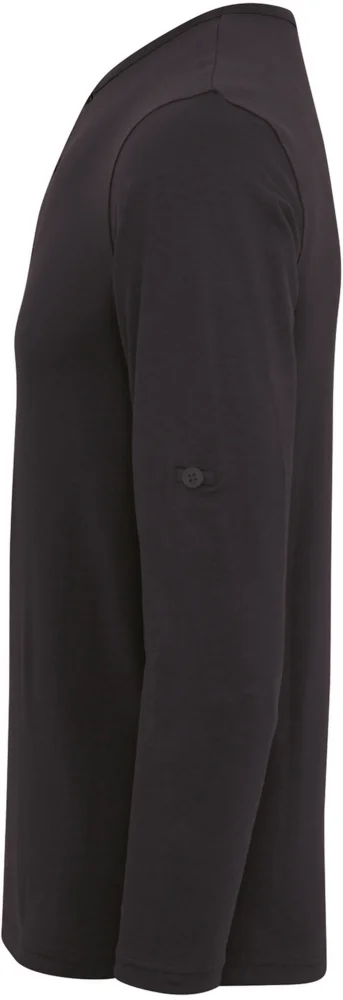 Herren Rollärmel T-Shirt langarm